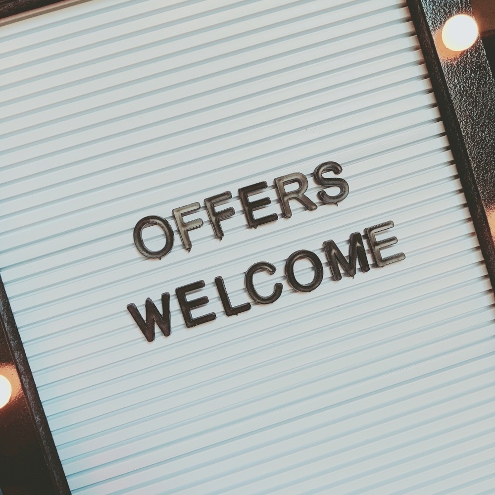Reasonable Offers Welcome!